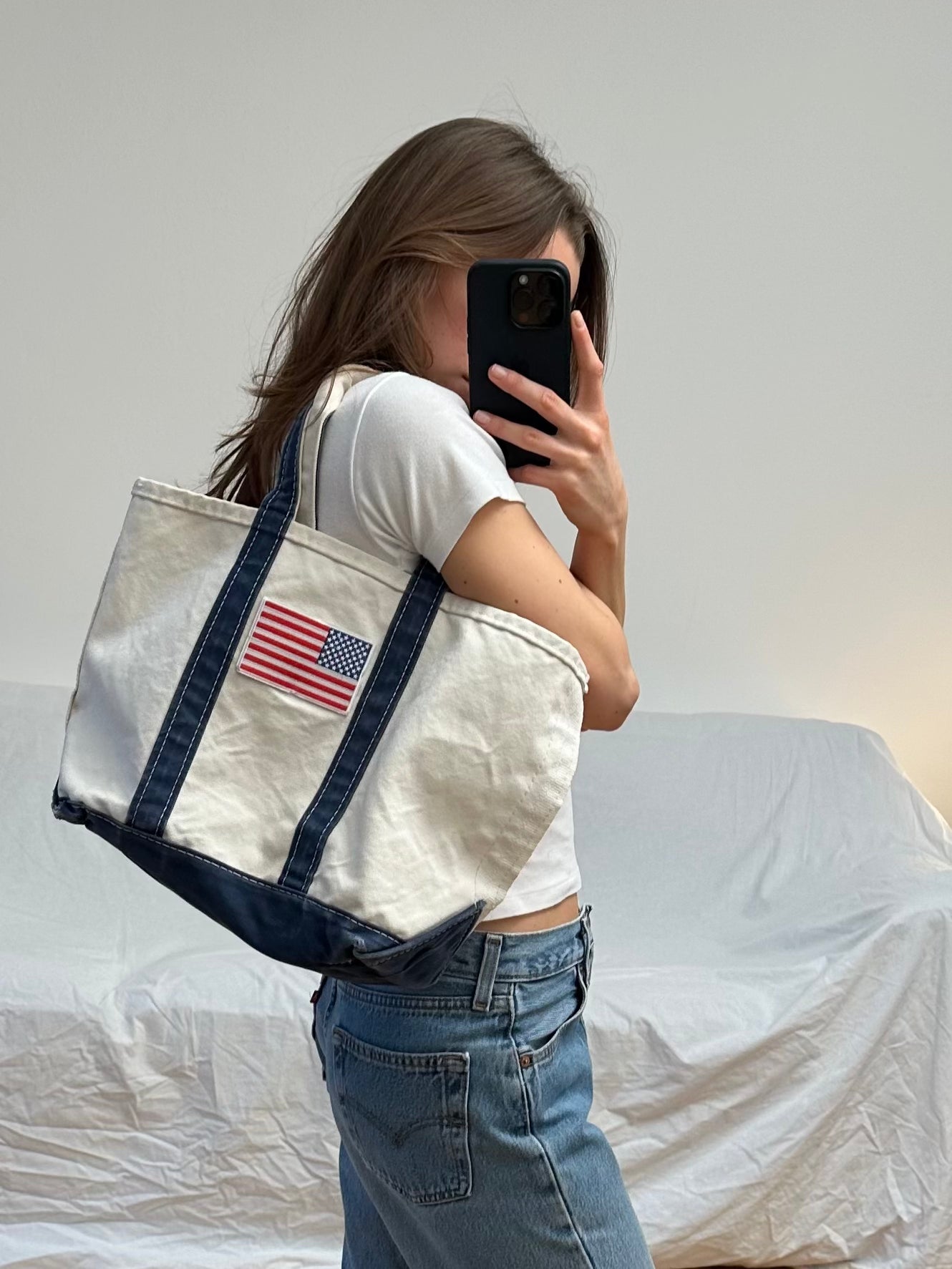 L.L. BEAN BOAT AND TOTE BAG