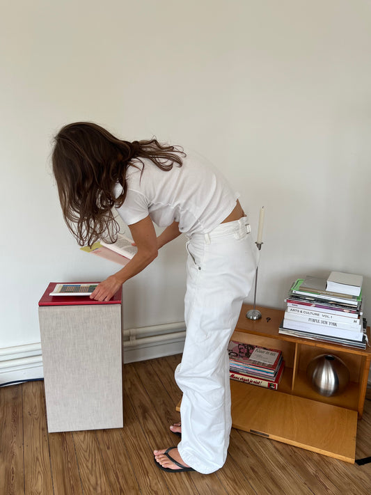 White Levi's Engineered Jeans 30X34
