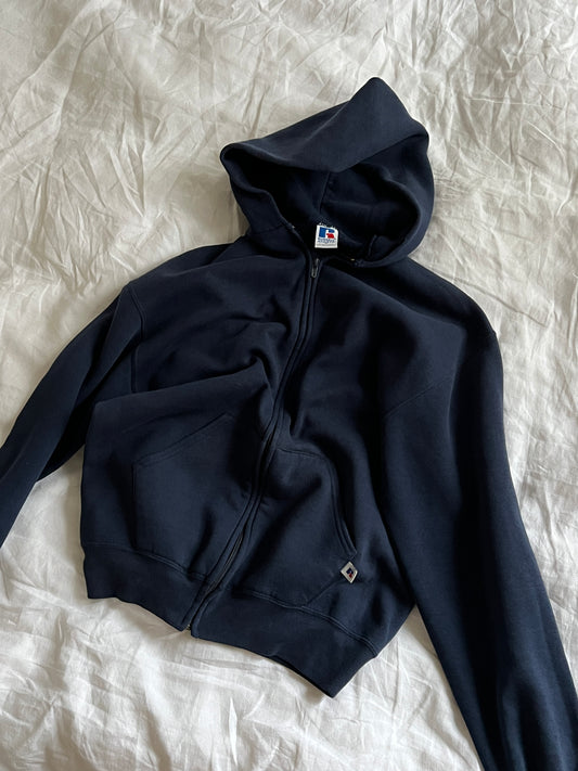 VINTAGE 90s RUSSEL ZIP-UP SWEATSHIRT