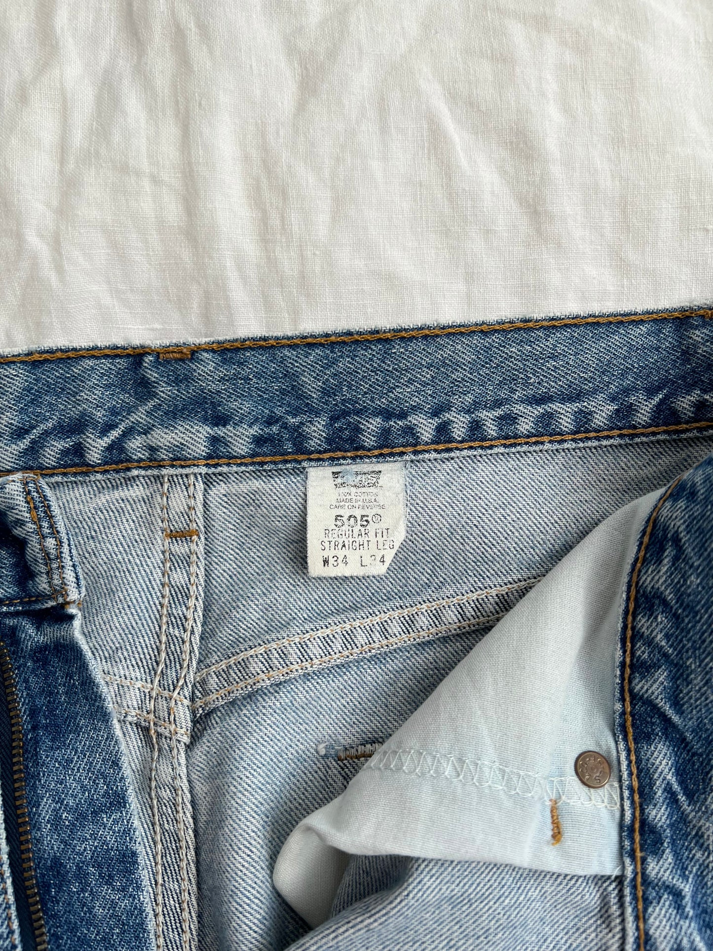 Vintage Levi's 505 34x34