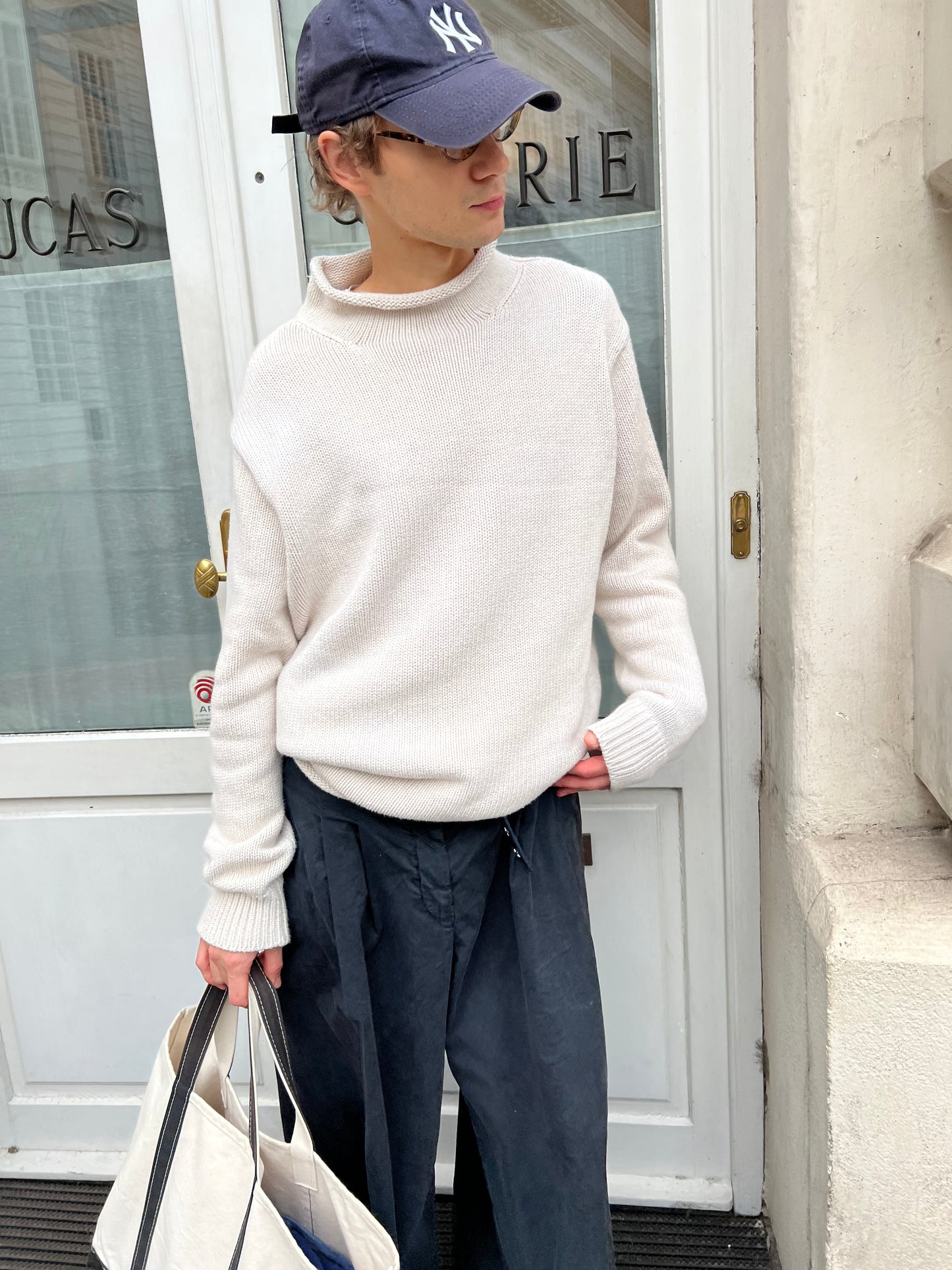 J.CREW ROLLNECK SWEATER SANDY BEIGE
