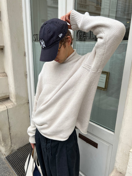 J.CREW ROLLNECK SWEATER SANDY BEIGE