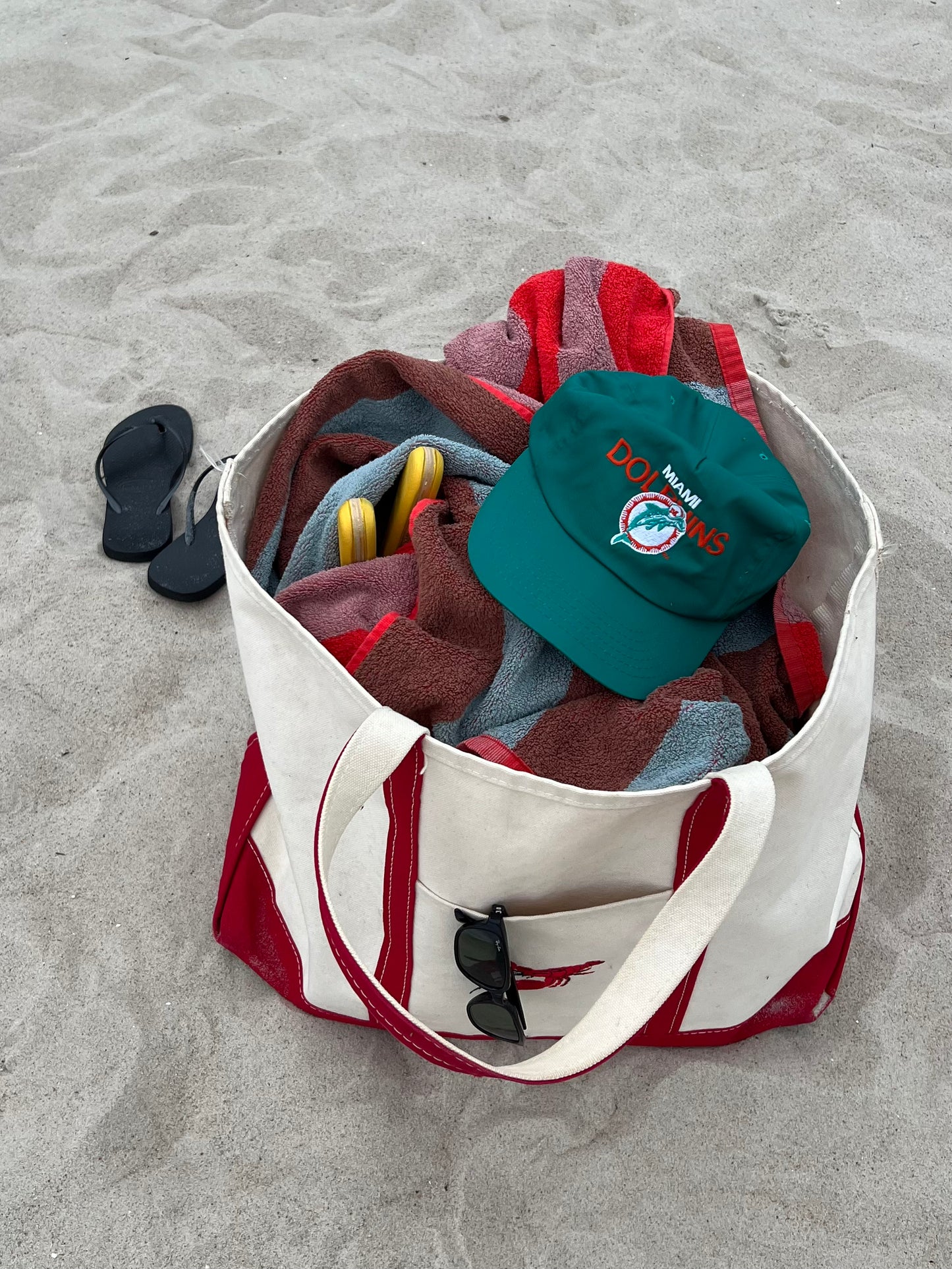 L.L. BEAN BOAT AND TOTE BAG LOBSTER
