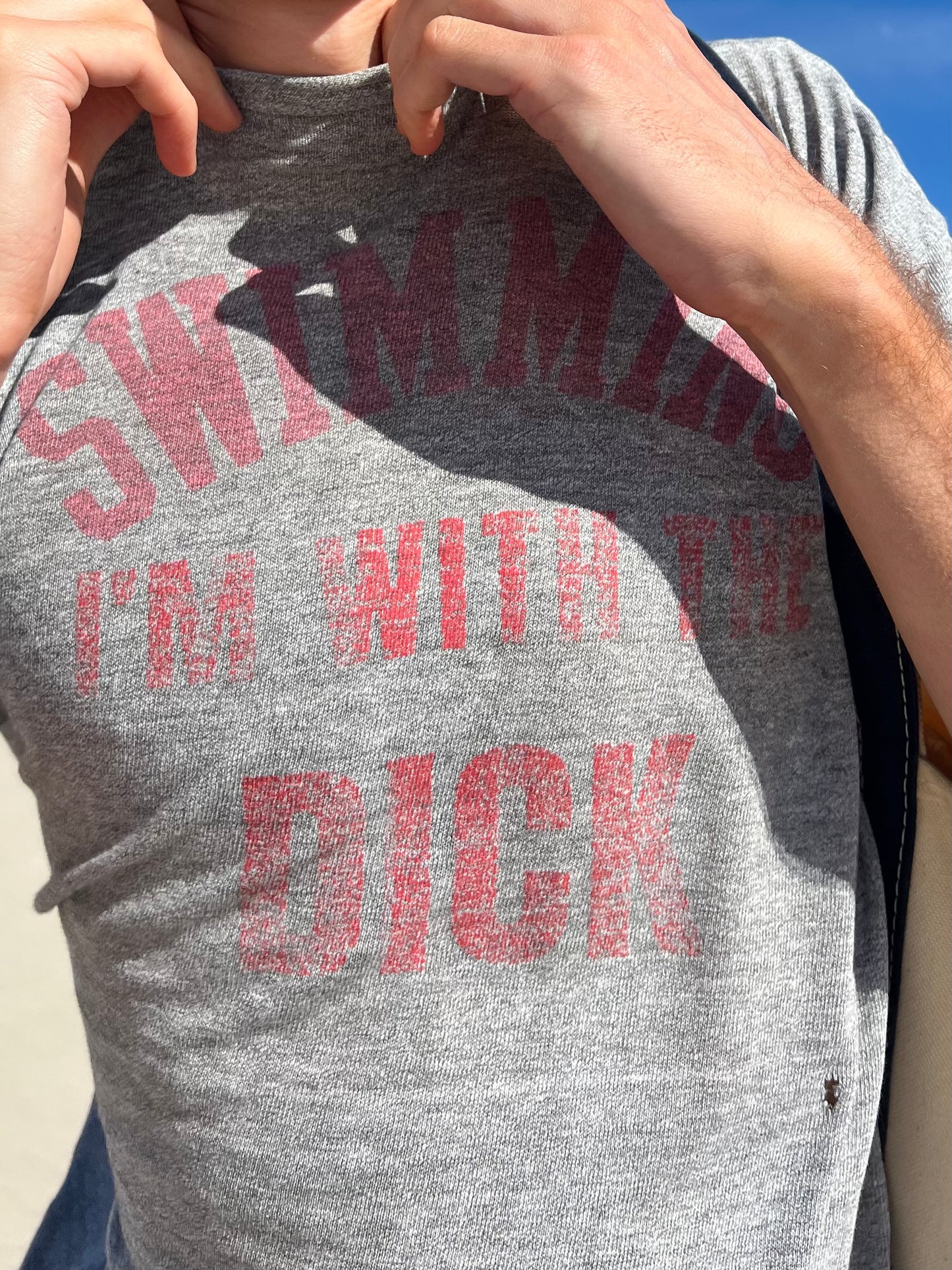 SWIMMING WITH DICK