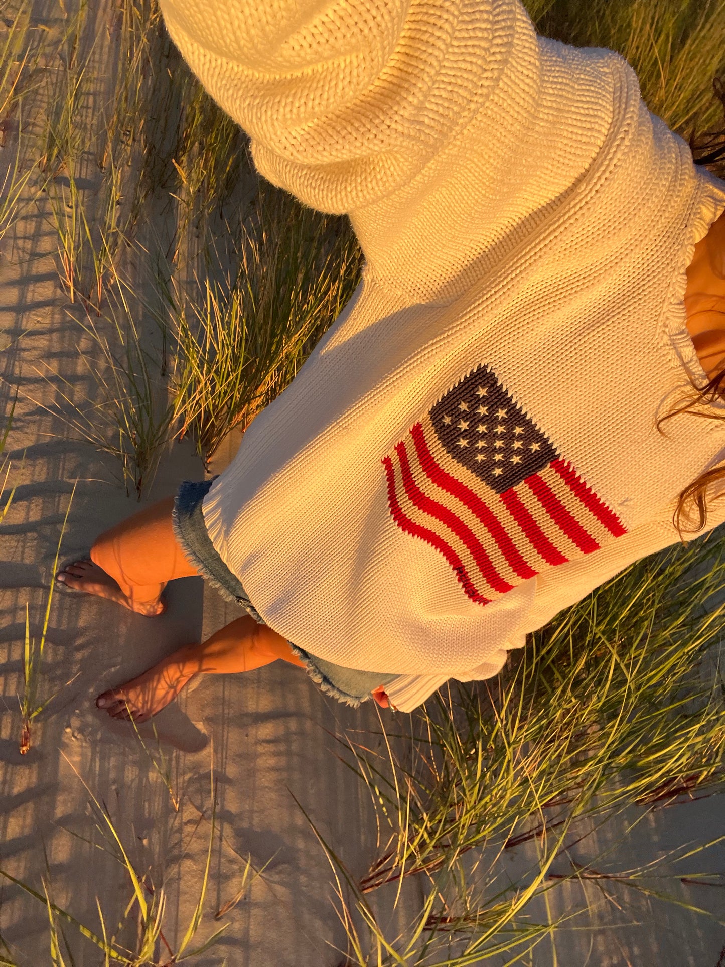 POLO BY RALPH LAUREN FLAG SWEATER (FADED)