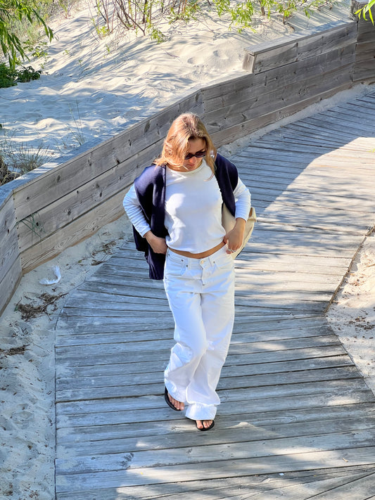 White Levi's Engineered Jeans 28X32