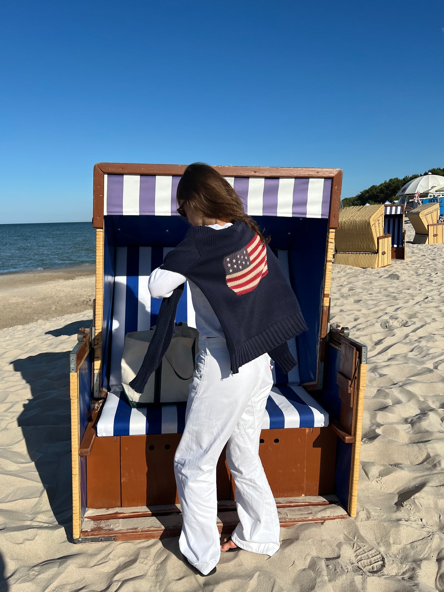 POLO BY RALPH LAUREN FLAG SWEATER SMOL