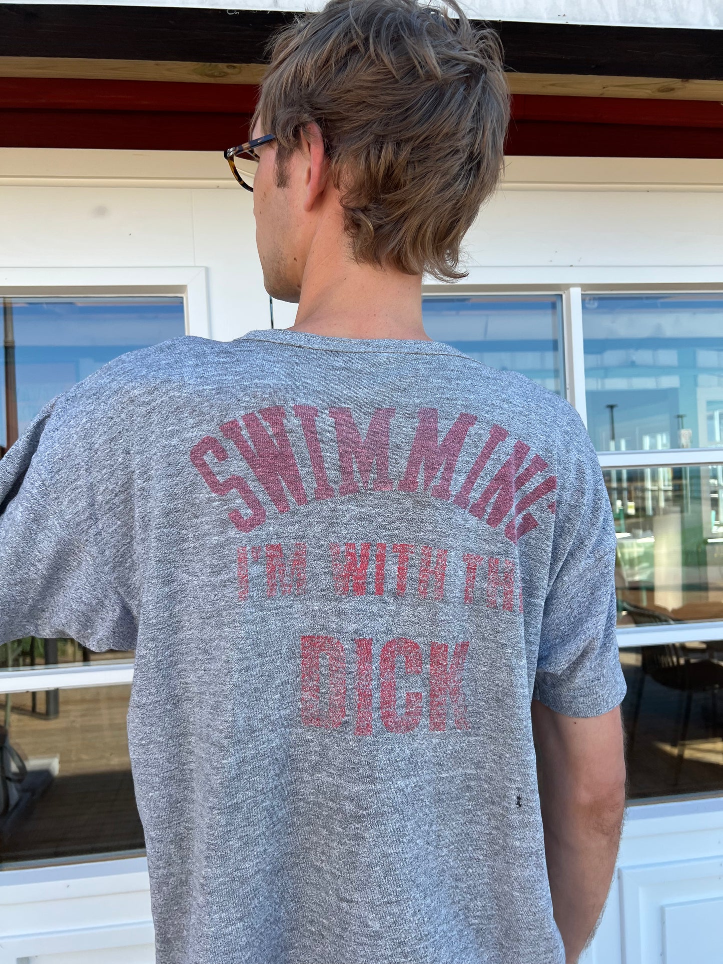 SWIMMING WITH DICK