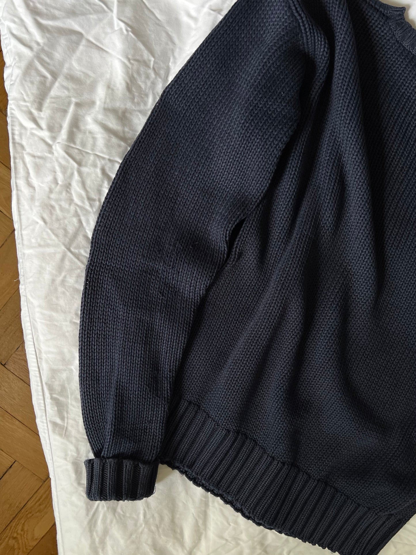 POLO BY RALPH LAUREN FLAG SWEATER MEDIUM