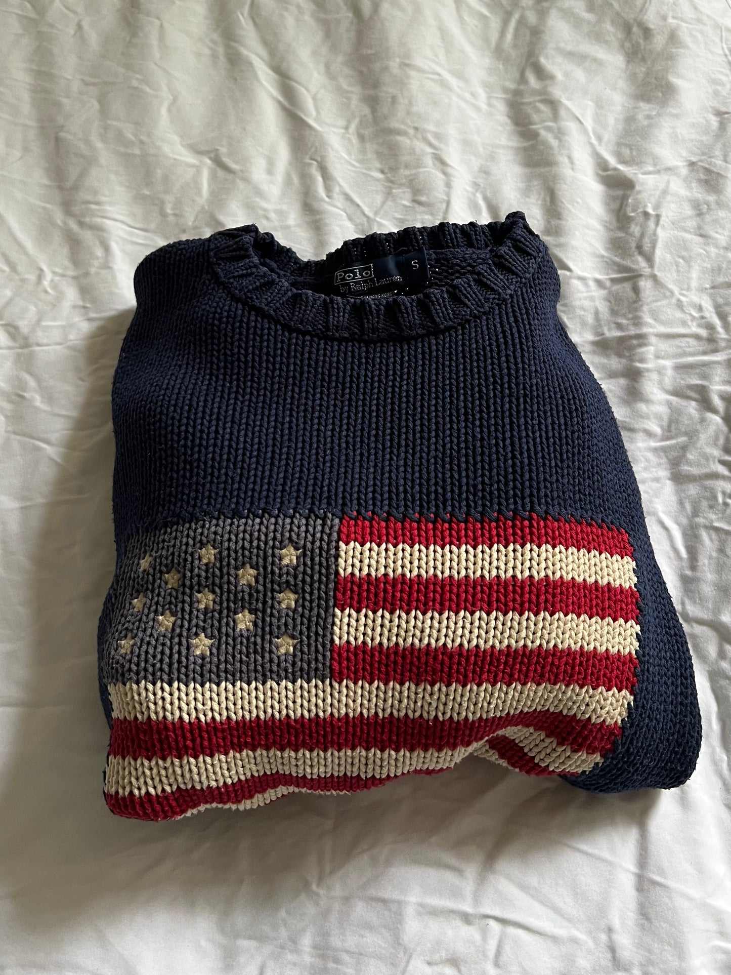 POLO BY RALPH LAUREN FLAG SWEATER SMOL
