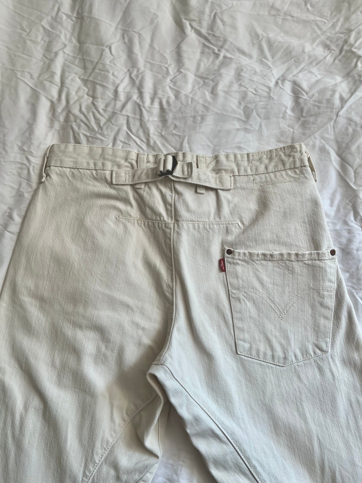 White Levi's Engineered Jeans 32X34