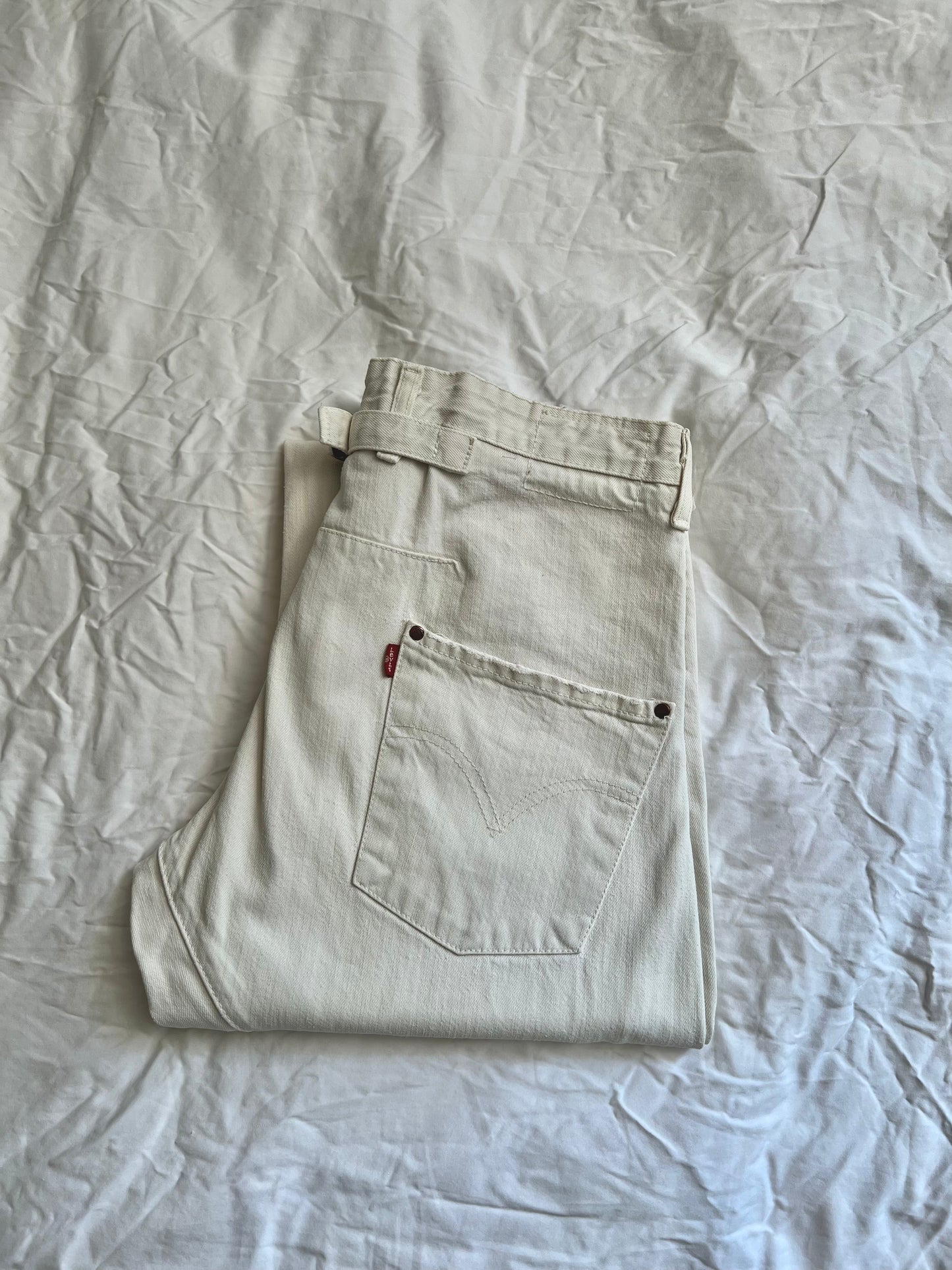 White Levi's Engineered Jeans 32X34