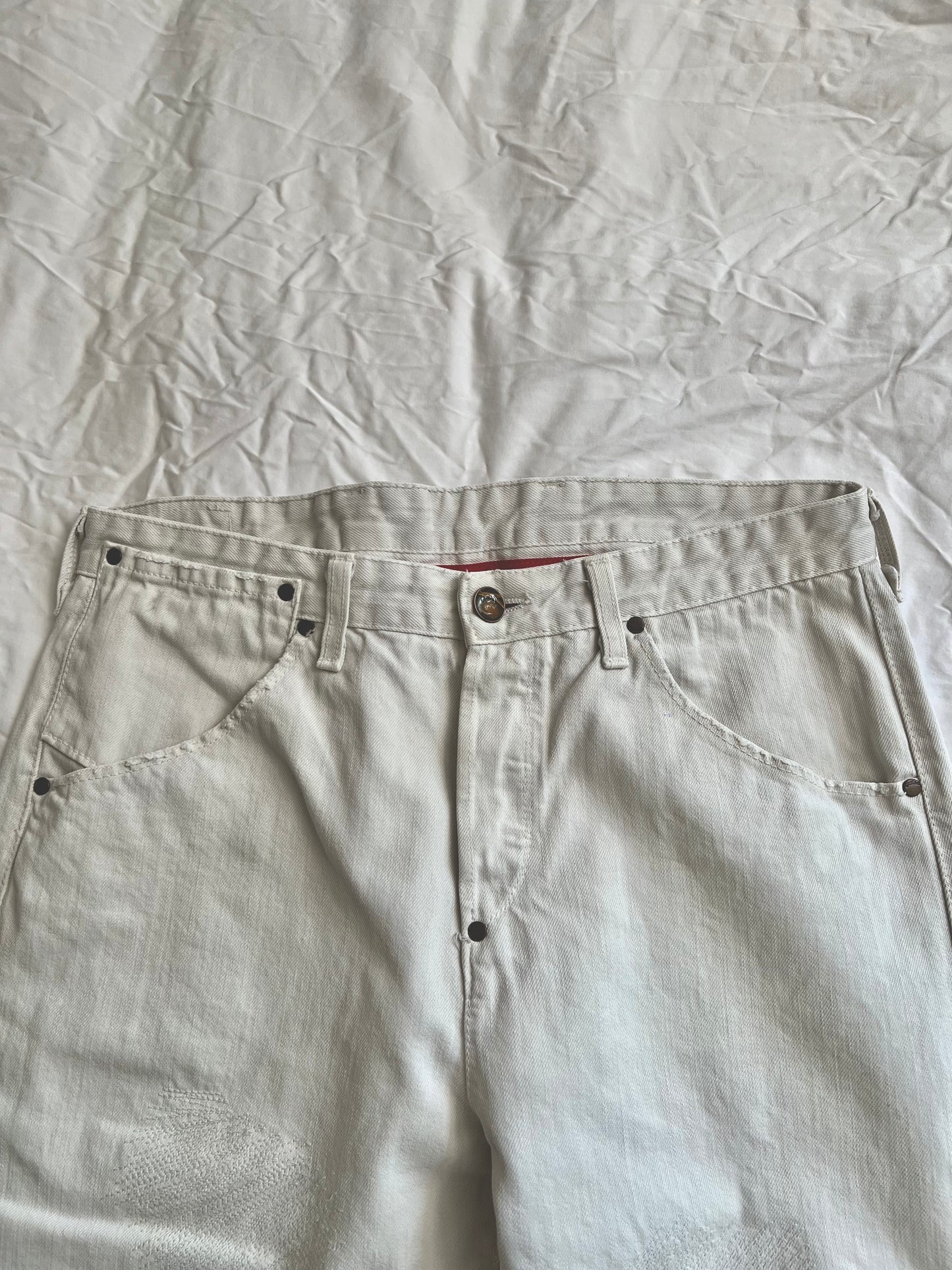 White Levi's Engineered Jeans 34X34