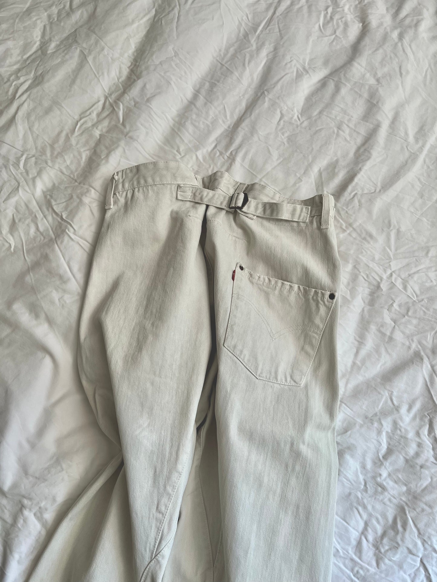 White Levi's Engineered Jeans 34X34