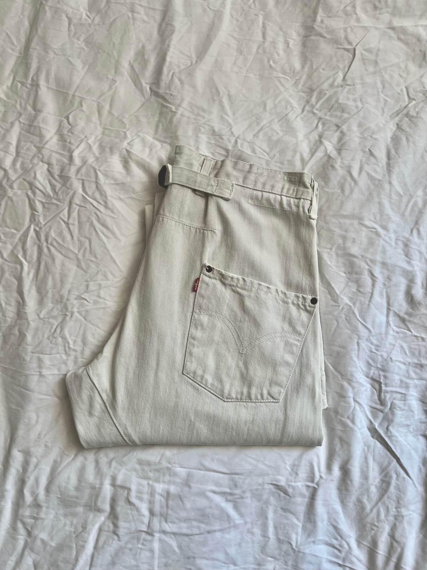 White Levi's Engineered Jeans 34X34