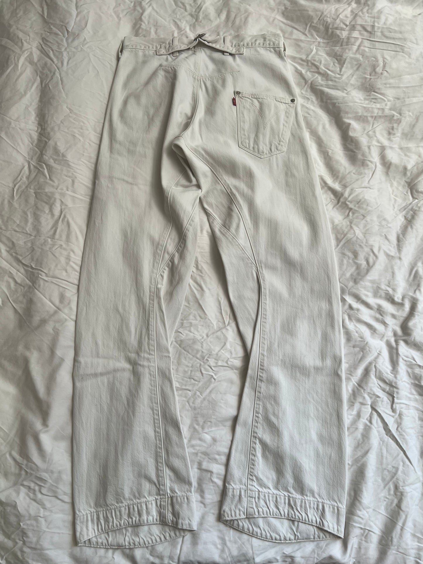 White Levi's Engineered Jeans 29X34