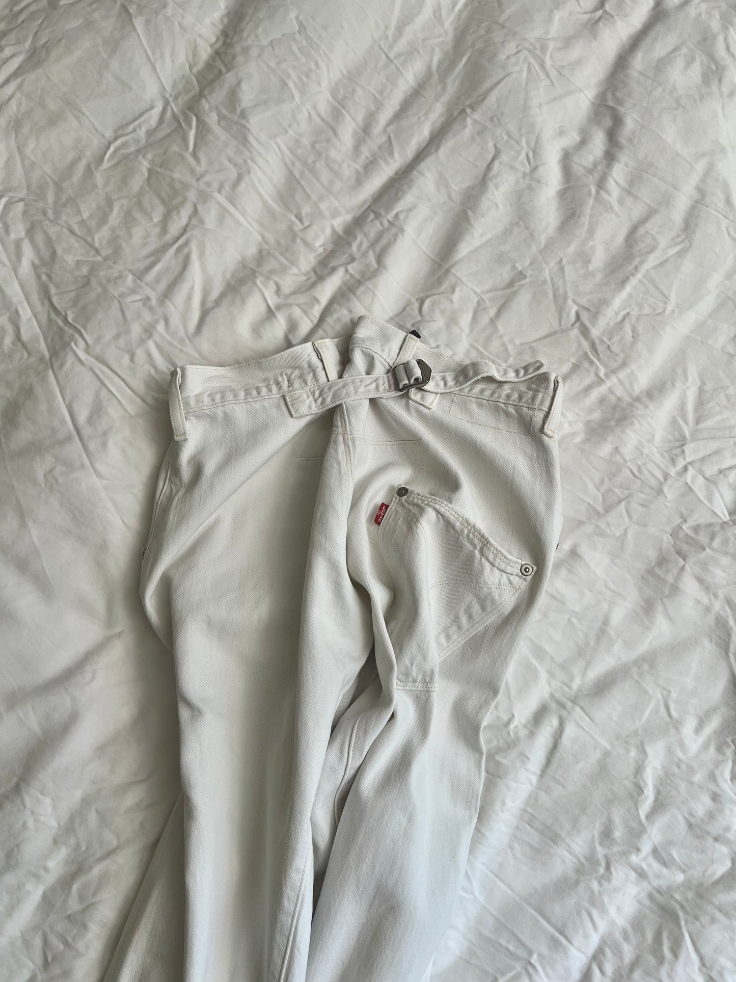White Levi's Engineered Jeans 29X34
