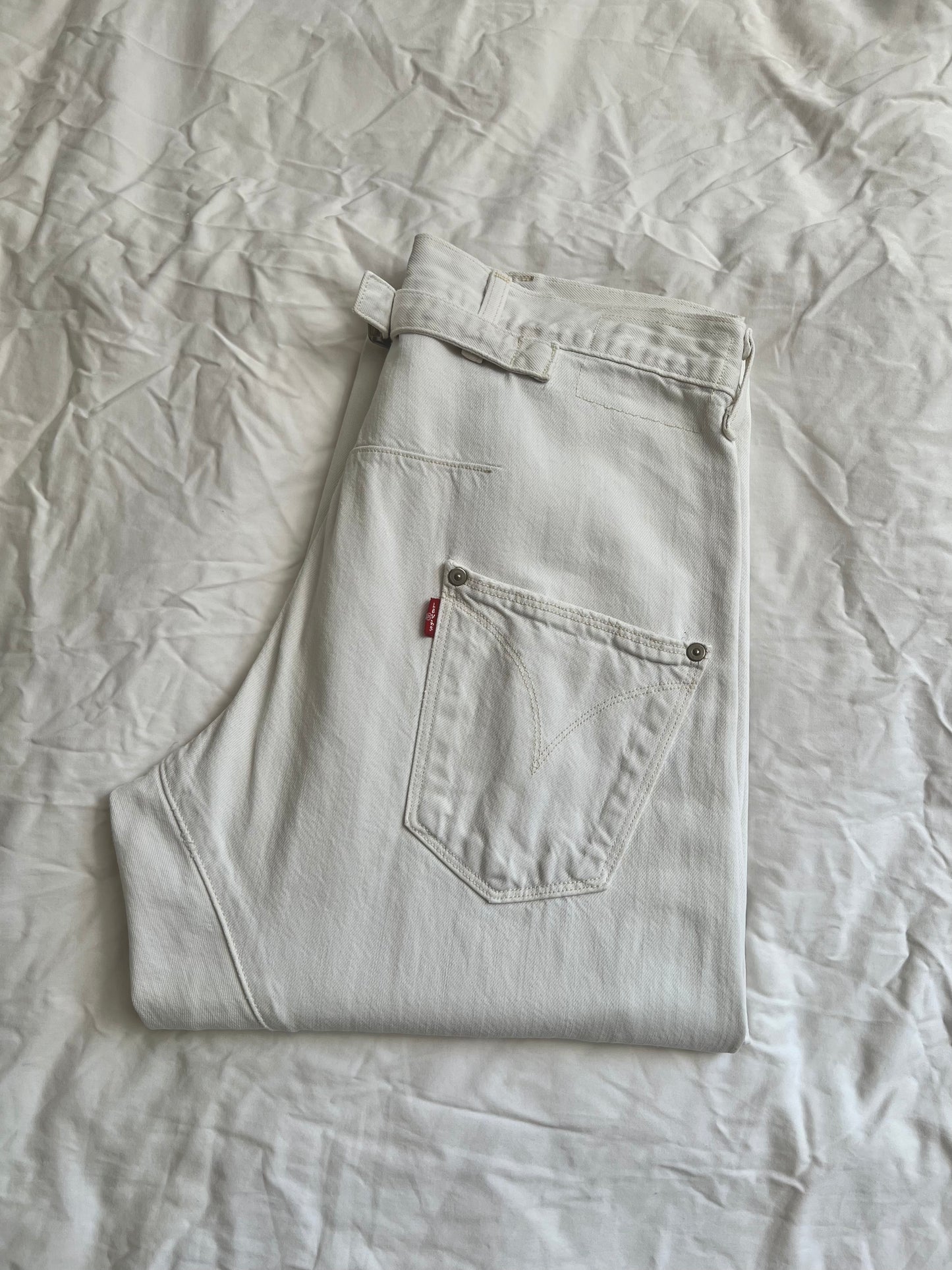 White Levi's Engineered Jeans 29X34