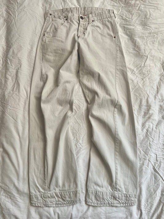 White Levi's Engineered Jeans 30X32
